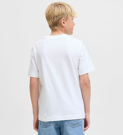 Jack & Jones T-shirt - Noos - JorNorrebro - Bright White w. Logo