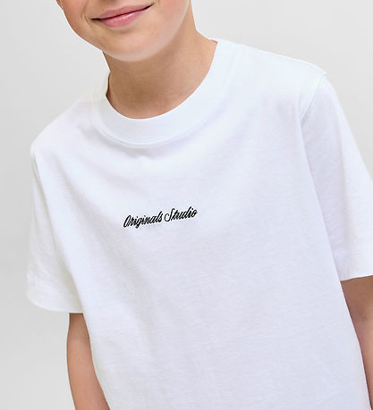 Jack & Jones T-shirt - Noos - JorNorrebro - Bright White w. Logo
