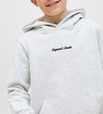 Jack & Jones Hettupeysa - Noos - JorNorrebro - White Melange