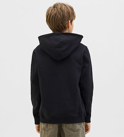 Jack & Jones Hoodie - Noos - JorNorrebro - Black Jack & Jones Hoodie - Noos - JorNorrebro - Black