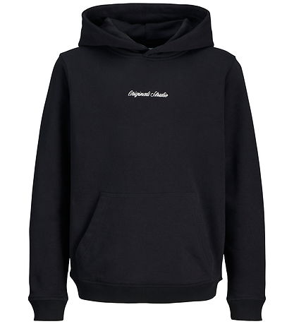 Jack & Jones Hoodie - Noos - JorNorrebro - Black Jack & Jones Hoodie - Noos - JorNorrebro - Black