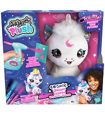 Airbrush Plush Soft Toy w. Candle - 27 cm - Cosmic Unicorn Airbrush Plush Soft Toy w. Candle - 27 cm - Cosmic Unicorn