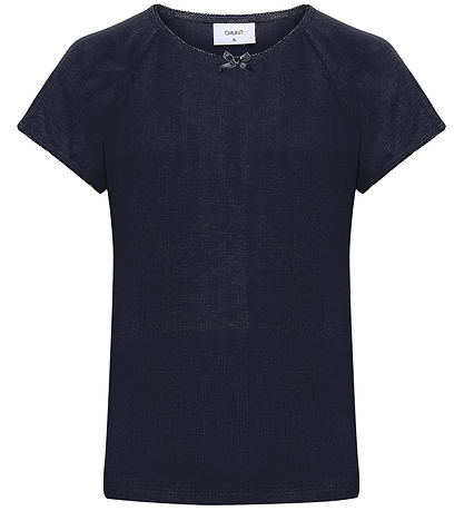 Grunt T-shirt - GRPujol - Navy w. Pointelle