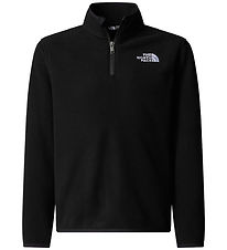 The North Face Fleece Jumper - Glacier - 1/4 Zip - Black The North Face Fleece Jumper - Glacier - 1/4 Zip - Black