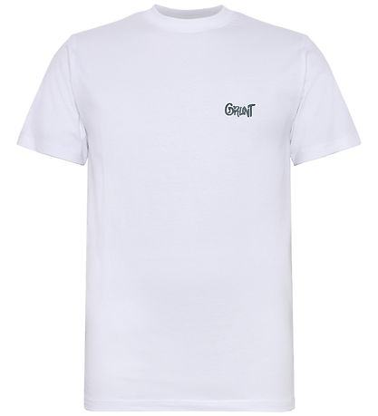 Grunt T-shirt - GrSakra - White w. Green
