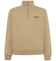 Grunt Sweatshirt - GrVitto - Sand w. Dark Green Grunt Sweatshirt - GrVitto - Sand w. Dark Green