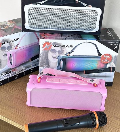 Haut-parleur av. Microphone/Lumière N-Gear - Blazooka 703 - Sans