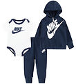 Nike Set - Cardigan/Sweatpants/Bodysuit s/s - Midnight Navy Nike Set - Cardigan/Sweatpants/Bodysuit s/s - Midnight Navy