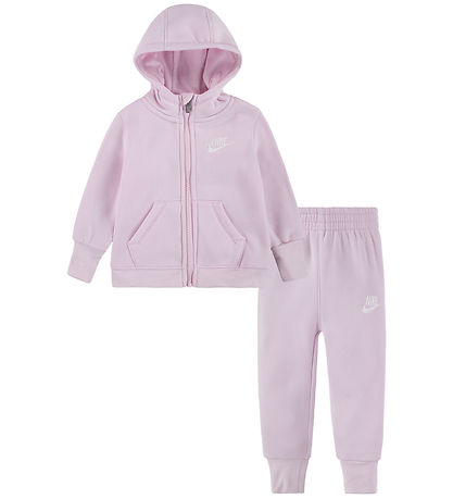 Nike Sweat Set - Cardigan/Sweatpants - Pink Foam Nike Sweat Set - Cardigan/Sweatpants - Pink Foam