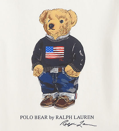 Polo Ralph Lauren T-shirt - White Core Bear Polo Ralph Lauren T-shirt - White Core Bear