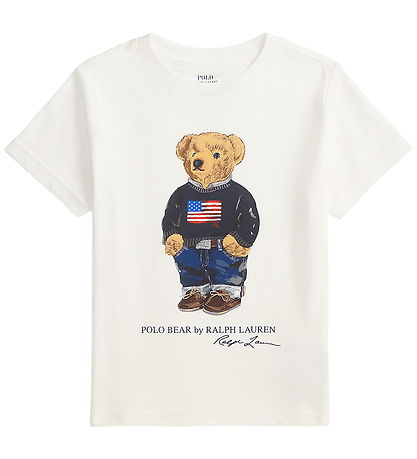 Polo Ralph Lauren T-shirt - White Core Bear Polo Ralph Lauren T-shirt - White Core Bear