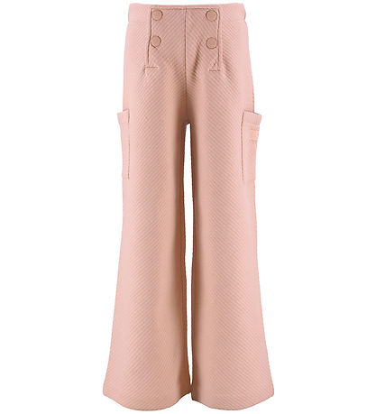 Emporio Armani Byxor - Rib - Mahogany Rose Emporio Armani Byxor - Rib - Mahogany Rose