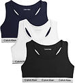 Calvin Klein Tops - 3-Pack - Black/Classicwhite/Blackiris Calvin Klein Tops - 3-Pack - Black/Classicwhite/Blackiris