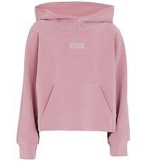 Emporio Armani Kapuzenpullover - Flieder Emporio Armani Kapuzenpullover - Flieder