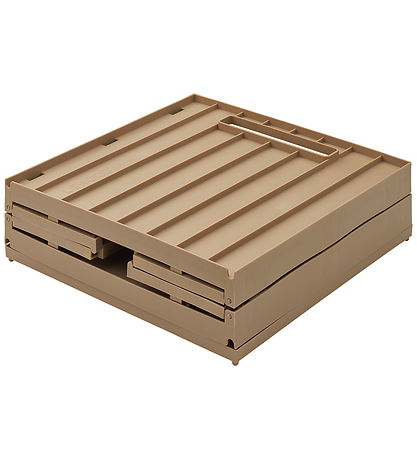 Liewood Foldable Box w. Lid - 30,5x32x31,5 cm - Elijah - Oat Liewood Foldable Box w. Lid - 30,5x32x31,5 cm - Elijah - Oat