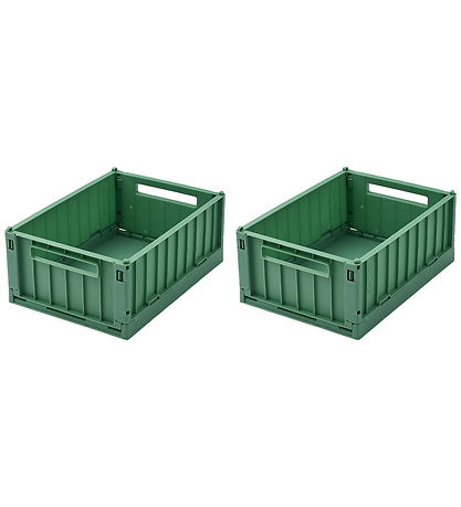 Liewood Foldable Box - Small - Weston - 2-Pack - Dusty Ivy