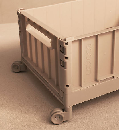 Liewood Vouwbare box m. Wielen - Medium+ - Weston - Sandy Liewood Vouwbare box m. Wielen - Medium+ - Weston - Sandy