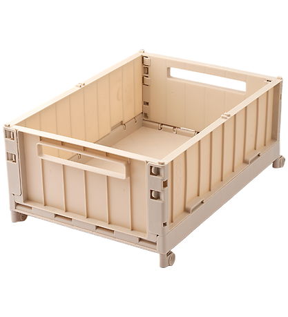 Liewood Vouwbare box m. Wielen - Medium+ - Weston - Sandy Liewood Vouwbare box m. Wielen - Medium+ - Weston - Sandy