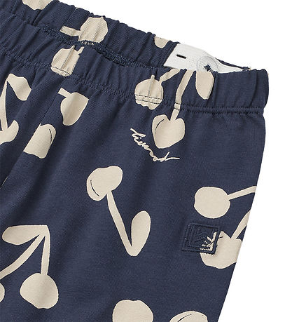 Liewood Leggings - Marie - Cherry Blossom/Classic Navy