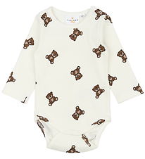 The New Siblings Bodysuit l/s - Rib - TnsbPaulo - Cloud Dancer w