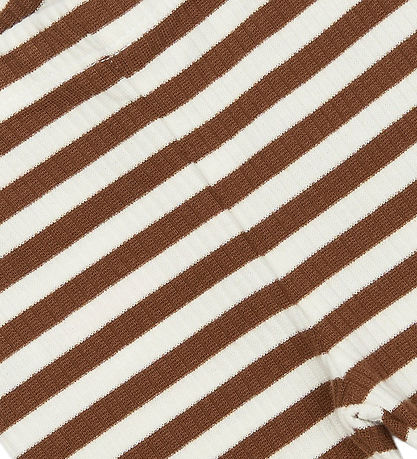 Siblings Leggings The New - Rib - TnsbFro - Toffee Striped