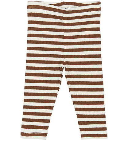 Siblings Leggings The New - Rib - TnsbFro - Toffee Striped