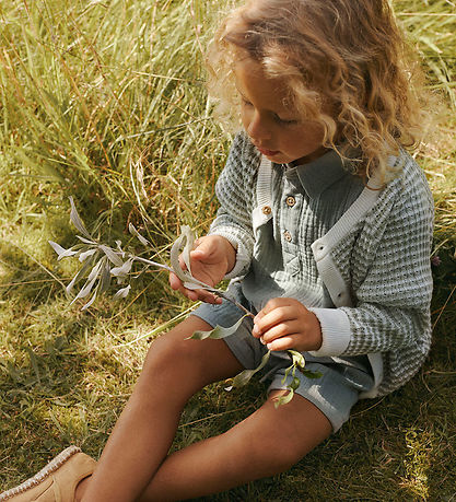 Lil' Atelier Cardigan - Knitted - NmmHalma - Seagrass