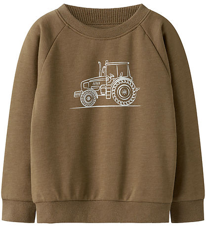 Sweat-shirt Name It - NmmVion - Croquis terne Gold/Tractor Sweat-shirt Name It - NmmVion - Croquis terne Gold/Tractor