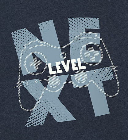 Name It Sweatshirt - NkmVion - Navy Blazer/Volgende niveau contr Name It Sweatshirt - NkmVion - Navy Blazer/Volgende niveau contr