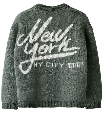 Blouse Name It - Tricoté - NkmKjertan - Deep Forêt av. Imprimé Blouse Name It - Tricoté - NkmKjertan - Deep Forêt av. Imprimé