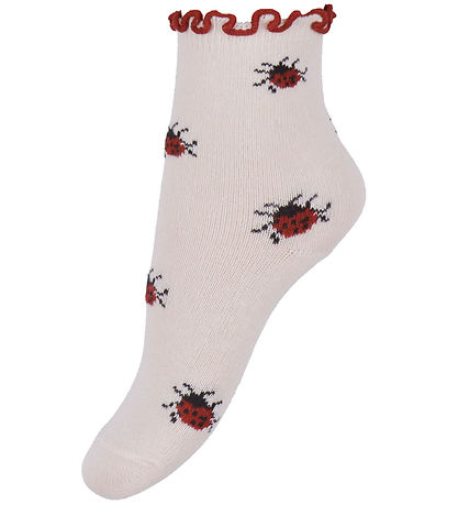 Lil' Atelier Socks - NmfDarlene - Silver Peony