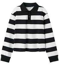 Blouse polo Name It - NkfLili - Black/Bright White av. A Rayures Blouse polo Name It - NkfLili - Black/Bright White av. A Rayures