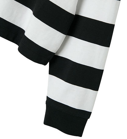 Name It Poloblus - NkfLili - Black/Bright White m. Ränder Name It Poloblus - NkfLili - Black/Bright White m. Ränder