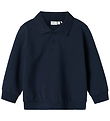 Sweat-shirt Name It - Polo - NmmLéopold - Marine Blazer