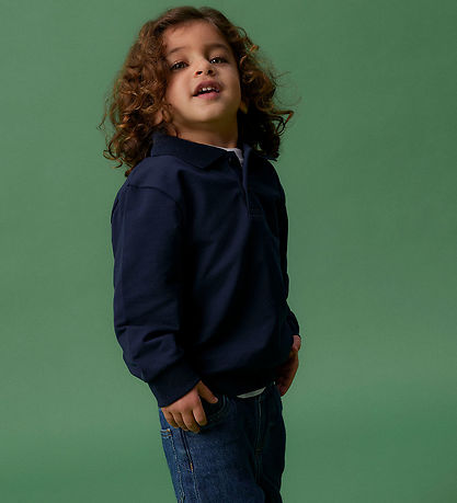 Sweat-shirt Name It - Polo - NmmLéopold - Marine Blazer Sweat-shirt Name It - Polo - NmmLéopold - Marine Blazer