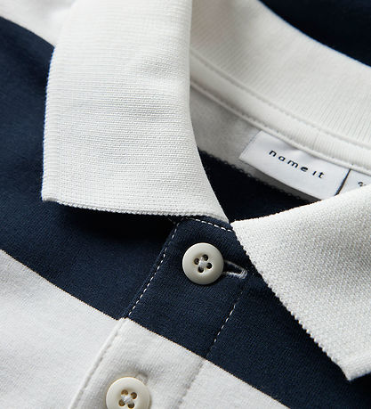 Sweat-shirt Name It - Polo - NmmLéopold - Bright White av. A Ray Sweat-shirt Name It - Polo - NmmLéopold - Bright White av. A Ray