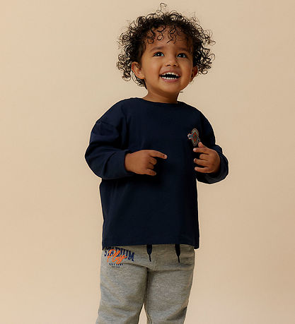 Blouse Name It - NmmLamont - Marine Blazer av. Imprimé Blouse Name It - NmmLamont - Marine Blazer av. Imprimé