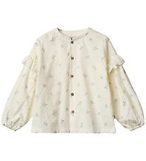 Chemise Wheat - Gerda - Blue Fleurs Chemise Wheat - Gerda - Blue Fleurs