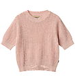 Wheat T-shirt - Knitted - Alva - Powder Wheat T-shirt - Knitted - Alva - Powder