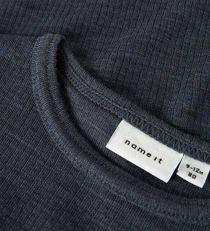 Name It Body l/ä - Ull - Rib - Noos - NbnWax - Ombre Blue Name It Body l/ä - Ull - Rib - Noos - NbnWax - Ombre Blue
