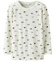 Name It Blouse - Wol - Rib - Noos - NmmWang - Snow White/Small o