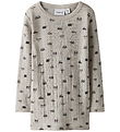 Name It Blouse - Wol - Rib - Noos - NmmWang - Parelmoer Cloud/Sm