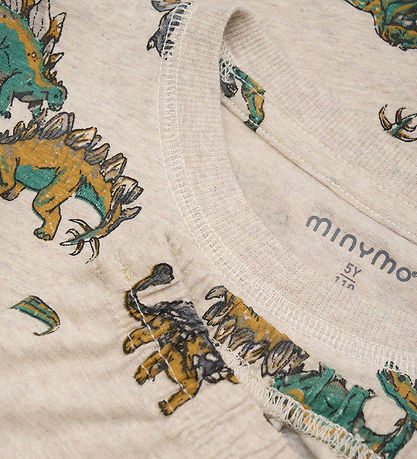 Ensemble de Pyjama Minymo - Beige Melange - 2 Pièces Ensemble de Pyjama Minymo - Beige Melange - 2 Pièces