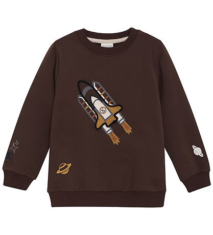 Minymo Sweatshirt - Bracken w. Rumraket
