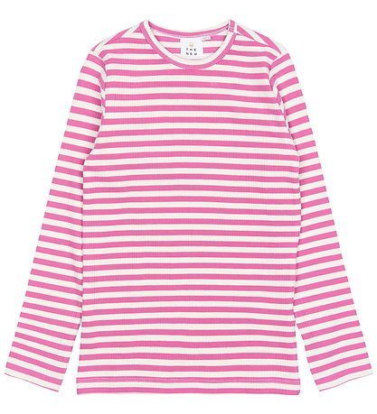 The New Blouse - Rib - TnMoore - Ibis Rose Striped The New Blouse - Rib - TnMoore - Ibis Rose Striped