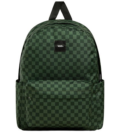 Vans Backpack - Old Skool Grom Check - Pine Forest Vans Backpack - Old Skool Grom Check - Pine Forest