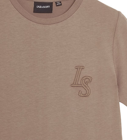 Lyle & Scott T-paita - Monogrammi - Tiikerinsilmä