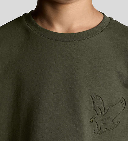 T-Shirt Lyle & Scott - En relief Eagle - Deep Profondeurs T-Shirt Lyle & Scott - En relief Eagle - Deep Profondeurs