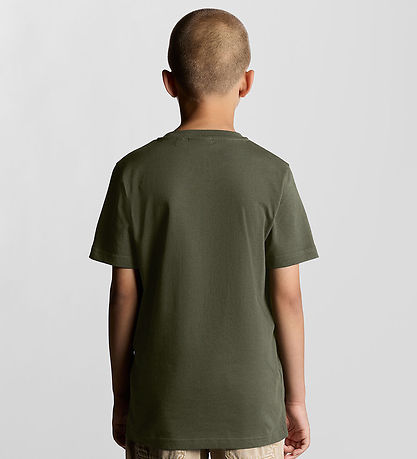 T-Shirt Lyle & Scott - En relief Eagle - Deep Profondeurs T-Shirt Lyle & Scott - En relief Eagle - Deep Profondeurs