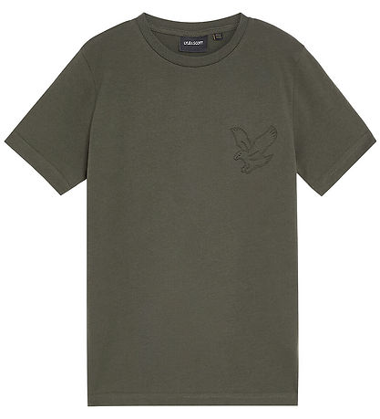 T-Shirt Lyle & Scott - En relief Eagle - Deep Profondeurs T-Shirt Lyle & Scott - En relief Eagle - Deep Profondeurs